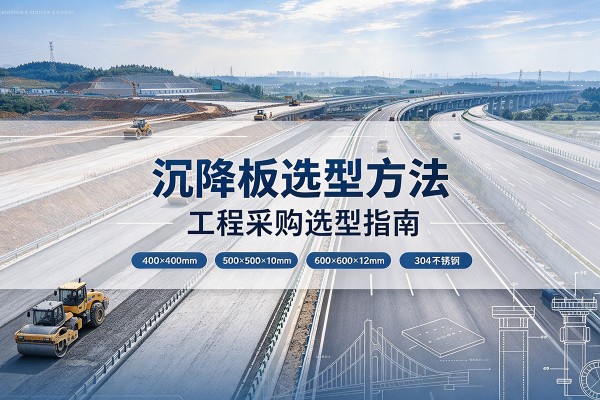 恩施沉降板选择方法