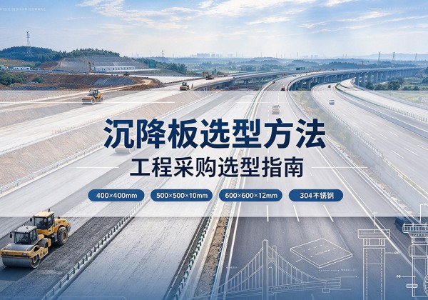 恩施沉降板选择方法