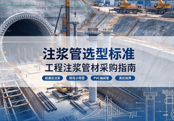 恩施注浆管选型标准